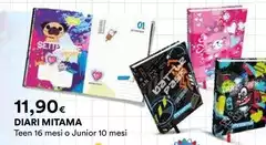 Mitama - Diari Teen 16 Mesi O Junior 10 Mesi Mitama - Diari Teen 16 Mesi O Junior 10 Mesi
