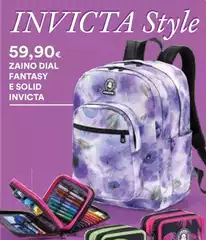 Invicta - Zaino Dial Fantasy E Solid Invicta - Zaino Dial Fantasy E Solid