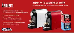 Bialetti - Super + 32 Capsule Di Caffè