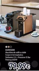 Didiesse - Darkside Macchina Da Caffe A Cialde