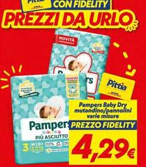 Pampers - Baby Dry Mutandino