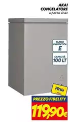 Akai - Congelatore A Pozzo Silver Akai - Congelatore A Pozzo Silver