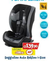 Foppapedretti - Seggiolino Auto Reklino I-Size