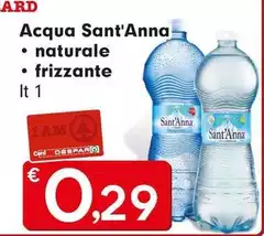 Sant'anna - Acqua Naturale/Frizzante