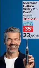Oral b - Spazzolino Elettrico Vitality Pro