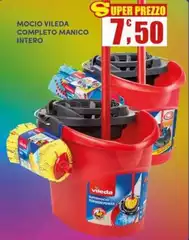 Vileda - Mocio Completo Manico Intero Vileda - Mocio Completo Manico Intero