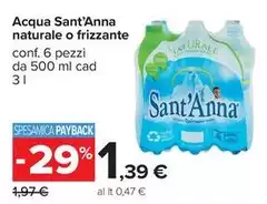 Sant'anna - Acqua Naturale O Frizzante Sant'anna - Acqua Naturale O Frizzante