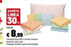 Linea - Lenzuola Sfuse 100% Cotone, Fantasie