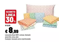 Linea - Lenzaola Sfuse 100% Cotone, Fantasie
