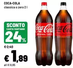 Coca Cola - Zero Coca Cola - Zero
