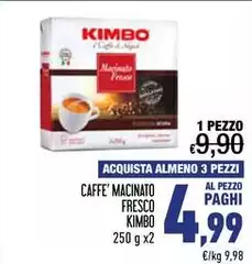 Kimbo - Caffe' Macinato Fresco