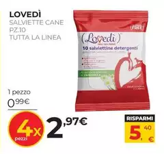 Linea - Salviette Cane Pz.10 Tutta La Linea - Salviette Cane Pz.10 Tutta La