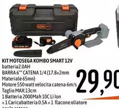 Kombo - Kit Motosega Smart 12v Kombo - Kit Motosega Smart 12v