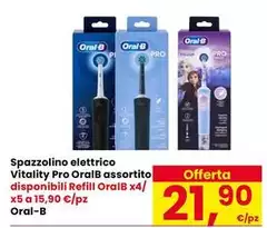 Oral b - Spazzolino Elettrico Vitality Pro Assortito