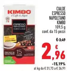 Kimbo - Cialde Espresso Napoletano Kimbo - Cialde Espresso Napoletano