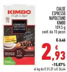Kimbo - Cialde Espresso Napoletano Kimbo - Cialde Espresso Napoletano