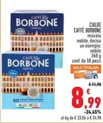 Caffe borbone - Cialde Caffe borbone - Cialde