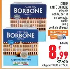 Caffe borbone - Cialde Caffe Caffe borbone - Cialde Caffe