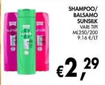 Sunsilk - Shampoo/Balsamo Sunsilk - Shampoo/Balsamo