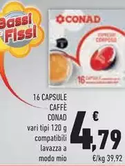 Bassi - 16 Capsule Caffè Bassi - 16 Capsule Caffè