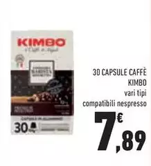 Kimbo - 30 Capsule Caffè Kimbo - 30 Capsule Caffè