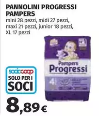 Pampers - Pannolini Progressi Pampers - Pannolini Progressi