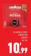 Lavazza - 36 Capsule Caffè A Modo Mio Lavazza - 36 Capsule Caffè A Modo Mio