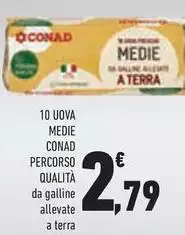 Conad - Uova Medie Percorso Qualità