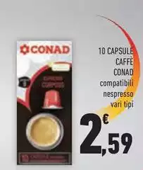 Conad - 10 Capsule Caffè