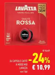 Lavazza - 36 Capsule Caffè A Modo Mio