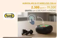 Trevi - Auricolari Hi-Fi Wireless Con Ai