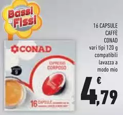 Bassi - 16 Capsule Caffè