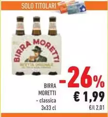 Moretti - Birra Moretti - Birra