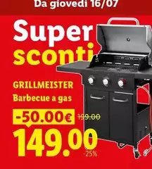 Grillmeister - Barbecue A Gas Grillmeister - Barbecue A Gas