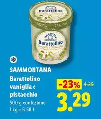 Sammontana - Barattolino Vaniglia E Pistacchio Sammontana - Barattolino Vaniglia E Pistacchio