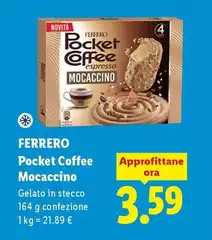 Ferrero - Pocket Coffee Mocaccino Ferrero - Pocket Coffee Mocaccino