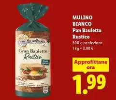 Mulino Bianco - Pan Bauletto Rustico Mulino Bianco - Pan Bauletto Rustico