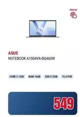 Asus - Notebook A1504va-bq460w