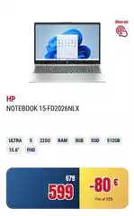 HP - Notebook 15-FD2026NLX