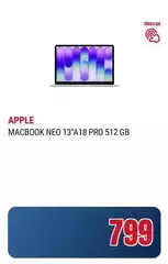Apple - Macbook Neo 13"A18 Pro 512 GB