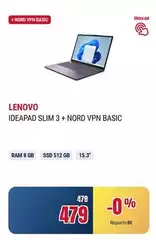 Lenovo - Ideapad Slim 3 + Nord Vpn Basic