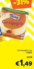 Foxy - Cartapaglia