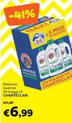 Chanteclair - Detersivo Lavatrice 28 Lavaggi X3