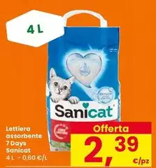 Sanicat - Lettiera Assorbente 7 Days