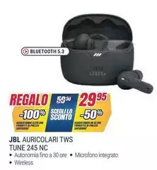Jbl - Auricolari Tws Tune 245 No