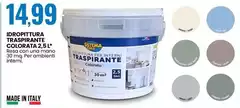 Idropittura Traspirante Colgarata 2,5°