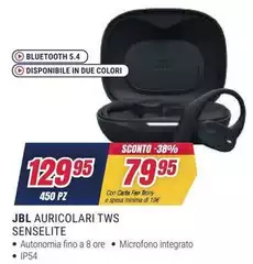 Jbl - Auricolari Tws Senselite