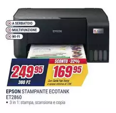 Epson - EcoTank ET2860 Epson - EcoTank ET2860