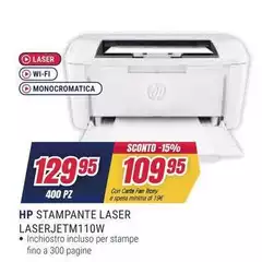 HP - Stampante Laserjetm110w HP - Stampante Laserjetm110w