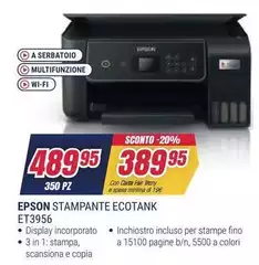 Epson - EcoTank ET3956 Epson - EcoTank ET3956